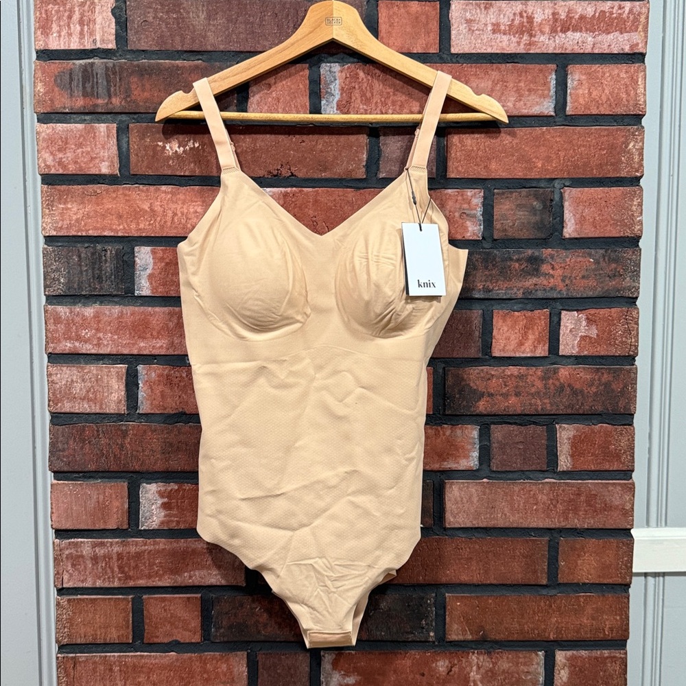 Knix Warm Sand Bodysuit